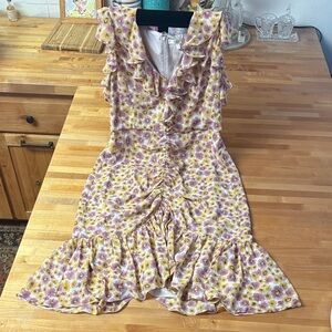 WAYF Ruffle Dress XL